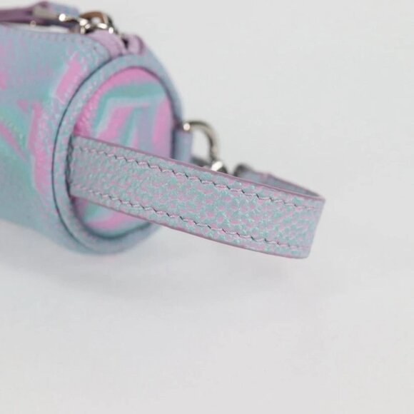 LOUIS VUITTON Monogram Empreinte Micro Papillon Pouch Lila - Picture 8 of 16